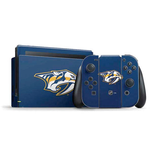 NHL Nashville Predators Logo Nintendo Switch Bundle Skin