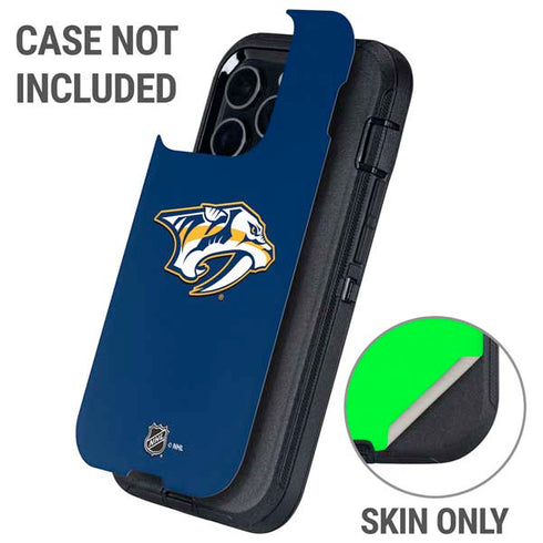 NHL Nashville Predators Logo Otterbox Defender iPhone Skin
