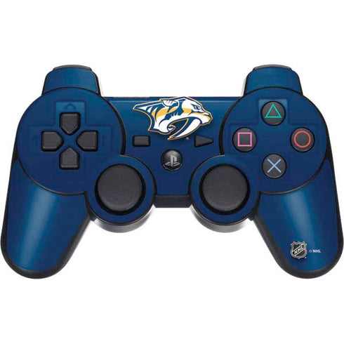 NHL Nashville Predators Logo PS3 Dual Shock wireless controller Skin