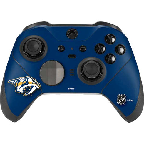 NHL Nashville Predators Logo Xbox Elite Wireless Controller Series 2 Skin