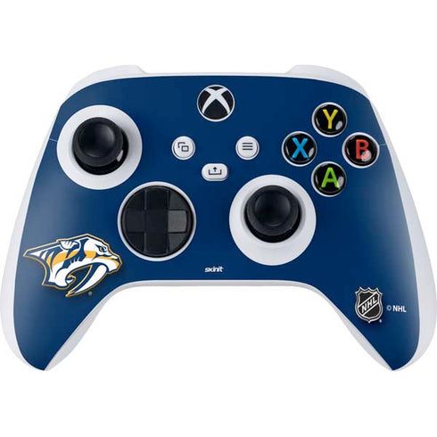 NHL Nashville Predators Logo Xbox Series S Controller Skin