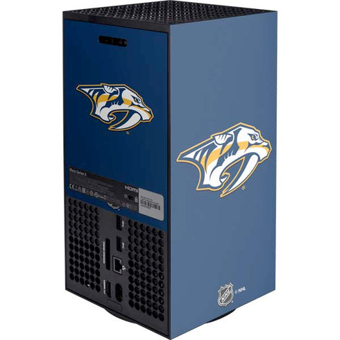 NHL Nashville Predators Logo Xbox Series X Console Skin