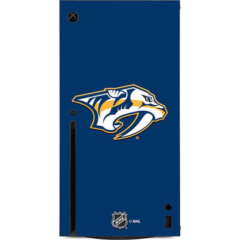 NHL Nashville Predators Logo Xbox Series X Console Skin