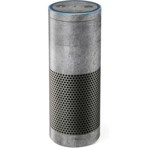 Natural Grey Concrete Amazon Echo Skin