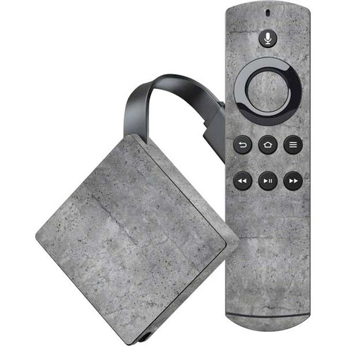 Natural Grey Concrete Amazon Fire TV Skin