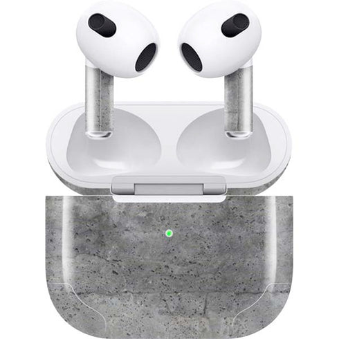 Natural Grey Concrete Apple AirPods (3rd Gen 2021) Skin