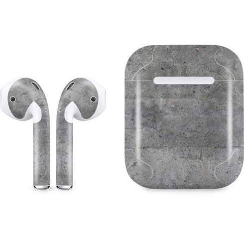 Natural Grey Concrete Apple AirPods Skin