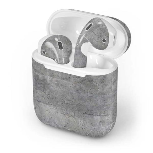 Natural Grey Concrete Apple AirPods Skin