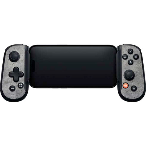 Natural Grey Concrete Backbone One for iPhone Game Controller Skin