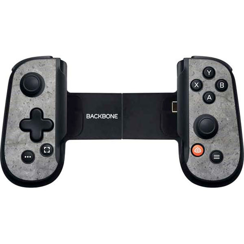 Natural Grey Concrete Backbone One for iPhone Game Controller Skin