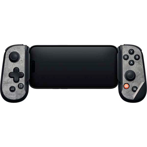 Natural Grey Concrete Backbone One for iPhone Game Controller Skin