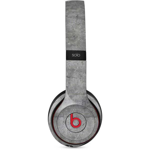 Natural Grey Concrete Beats Solo 2 Wireless Skin