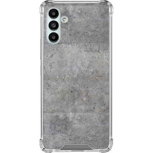 Natural Grey Concrete Galaxy A13 5G Clear Case