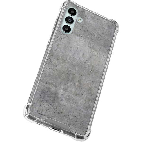 Natural Grey Concrete Galaxy A13 5G Clear Case