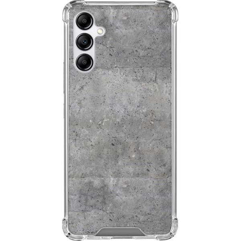 Natural Grey Concrete Galaxy A14 5G Clear Case