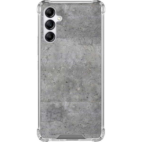 Natural Grey Concrete Galaxy A15 5G Clear Case