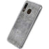 Natural Grey Concrete Galaxy A20 Clear Case