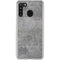 Natural Grey Concrete Galaxy A21 Clear Case
