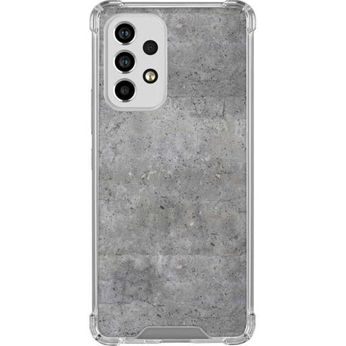 Natural Grey Concrete Galaxy A33 5G Clear Case
