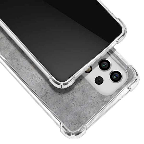 Natural Grey Concrete Galaxy A33 5G Clear Case