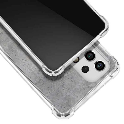 Natural Grey Concrete Galaxy A53 5G Clear Case