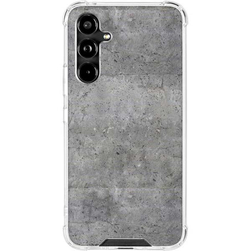 Natural Grey Concrete Galaxy A54 5G Clear Case