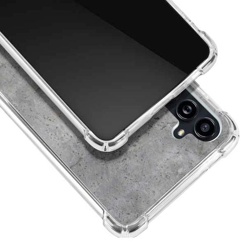 Natural Grey Concrete Galaxy A54 5G Clear Case