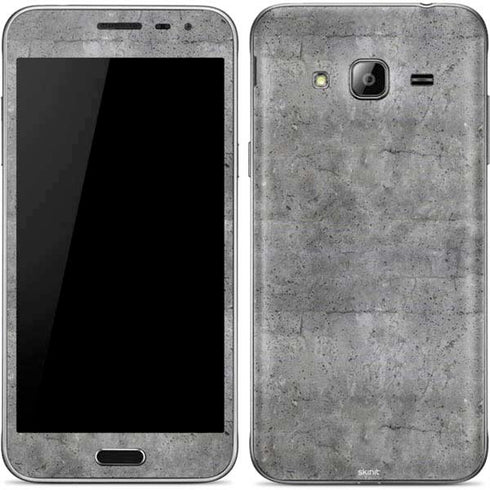 Natural Grey Concrete Galaxy J3 Skin
