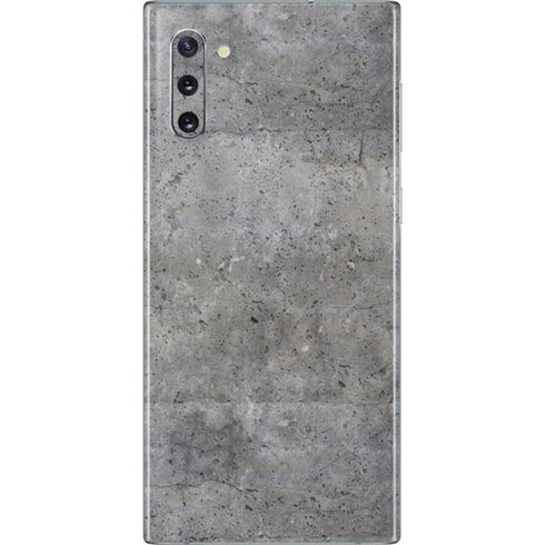 Natural Grey Concrete Galaxy Note 10 Skin