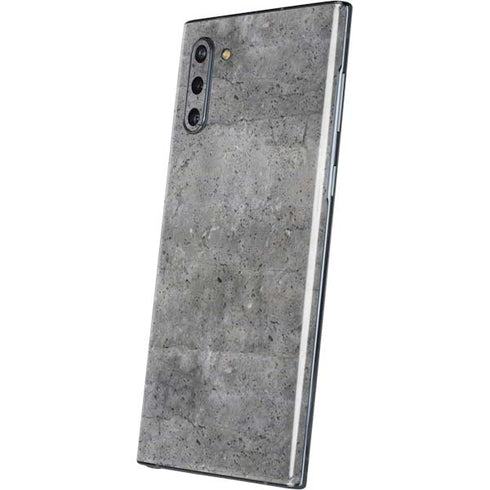 Natural Grey Concrete Galaxy Note 10 Skin