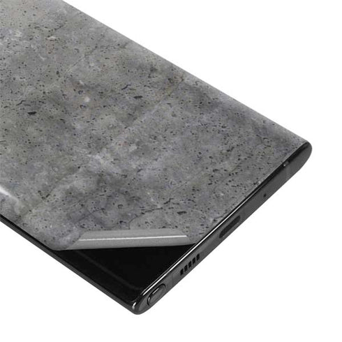 Natural Grey Concrete Galaxy Note 10 Skin