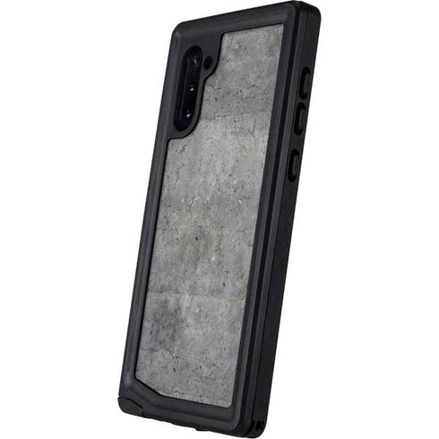 Natural Grey Concrete Galaxy Note 10 Waterproof Case