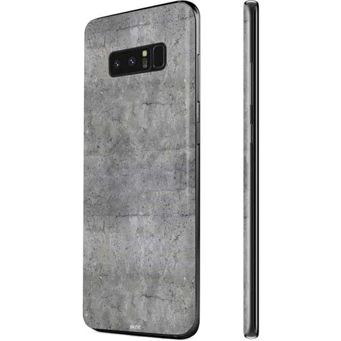Natural Grey Concrete Galaxy Note 8 Skin