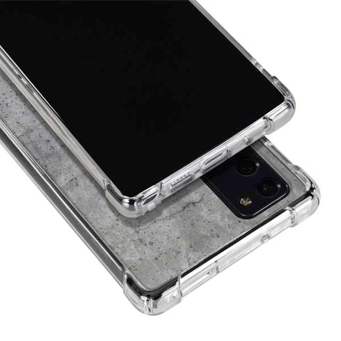 Natural Grey Concrete Galaxy Note20 5G Clear Case