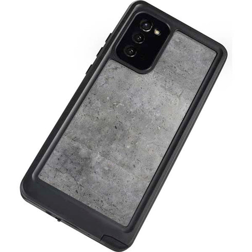 Natural Grey Concrete Galaxy Note20 5G Waterproof Case