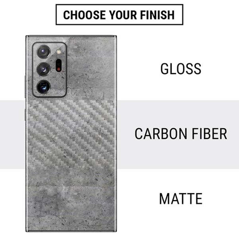 Natural Grey Concrete Galaxy Note20 Ultra 5G Skin