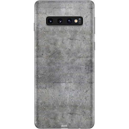 Natural Grey Concrete Galaxy S10 Skin