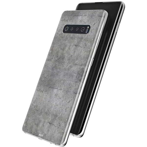 Natural Grey Concrete Galaxy S10 Skin