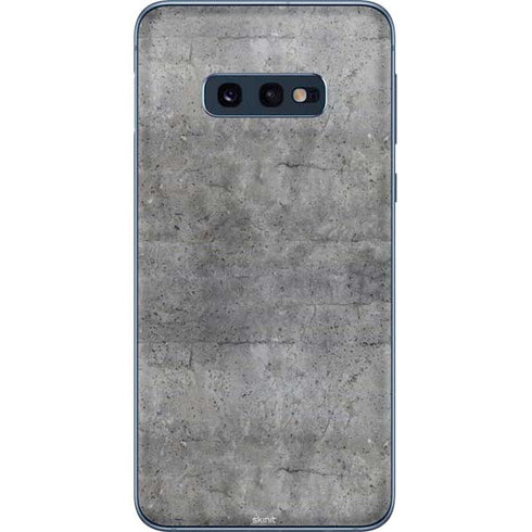 Natural Grey Concrete Galaxy S10e Skin