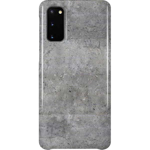 Natural Grey Concrete Galaxy S20 Lite Case