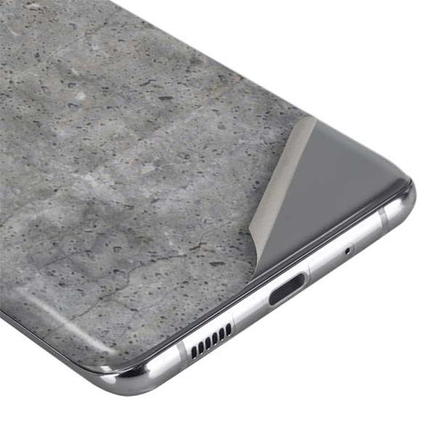 Natural Grey Concrete Galaxy S20 Plus Skin