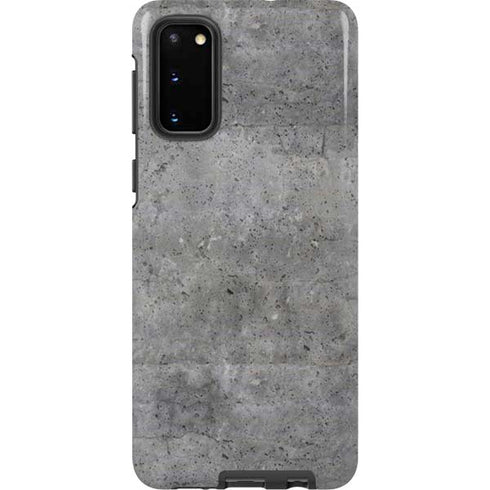 Natural Grey Concrete Galaxy S20 Pro Case