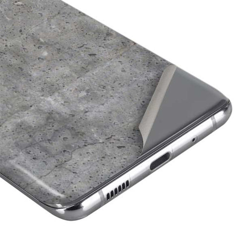 Natural Grey Concrete Galaxy S20 Skin