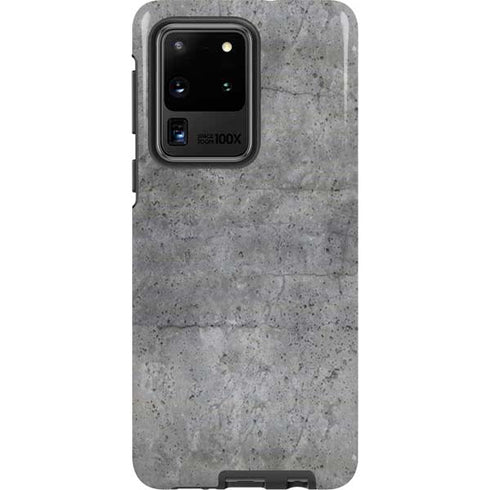 Natural Grey Concrete Galaxy S20 Ultra 5G Pro Case