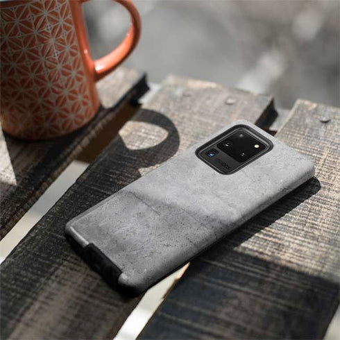 Natural Grey Concrete Galaxy S20 Ultra 5G Pro Case