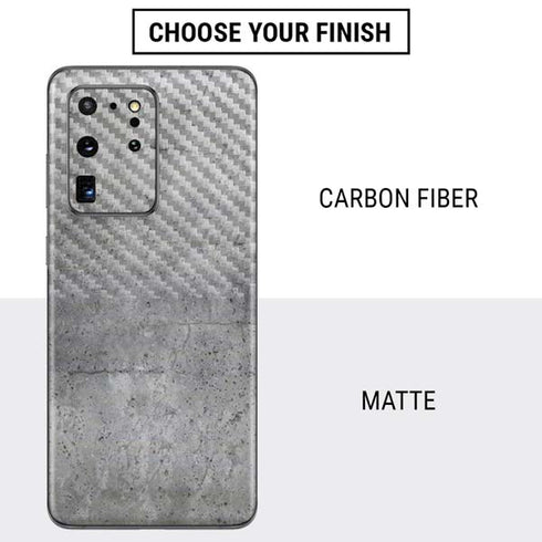 Natural Grey Concrete Galaxy S20 Ultra 5G Skin