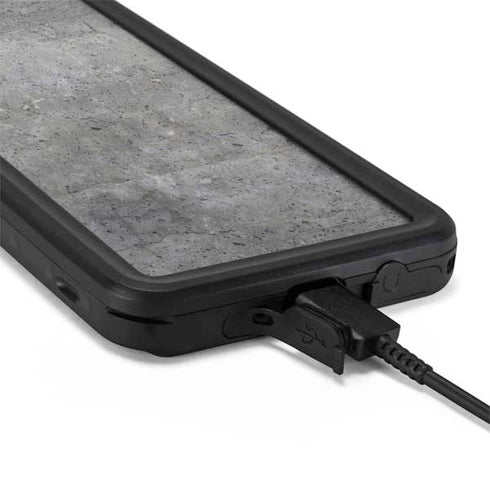 Natural Grey Concrete Galaxy S20 Waterproof Case