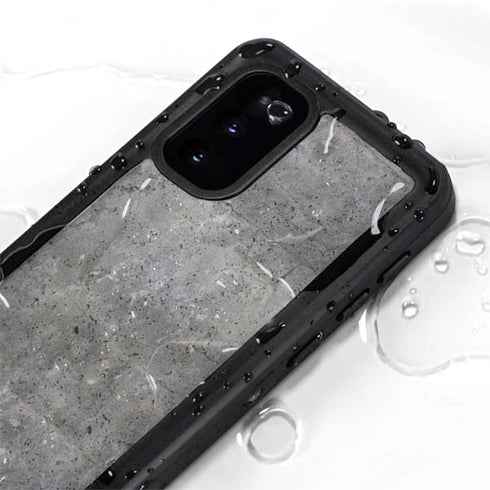 Natural Grey Concrete Galaxy S20 Waterproof Case