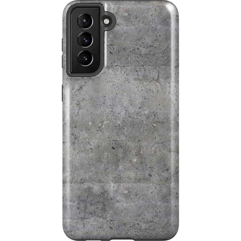 Natural Grey Concrete Galaxy S21 FE Pro Case