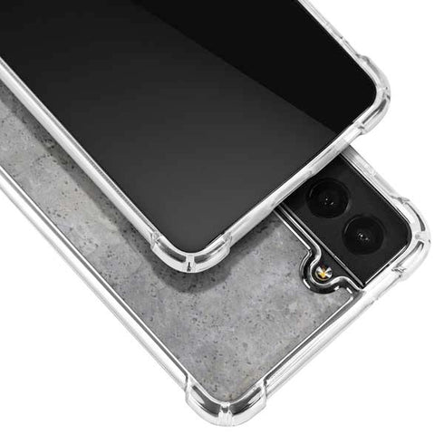 Natural Grey Concrete Galaxy S21 Plus 5G Clear Case